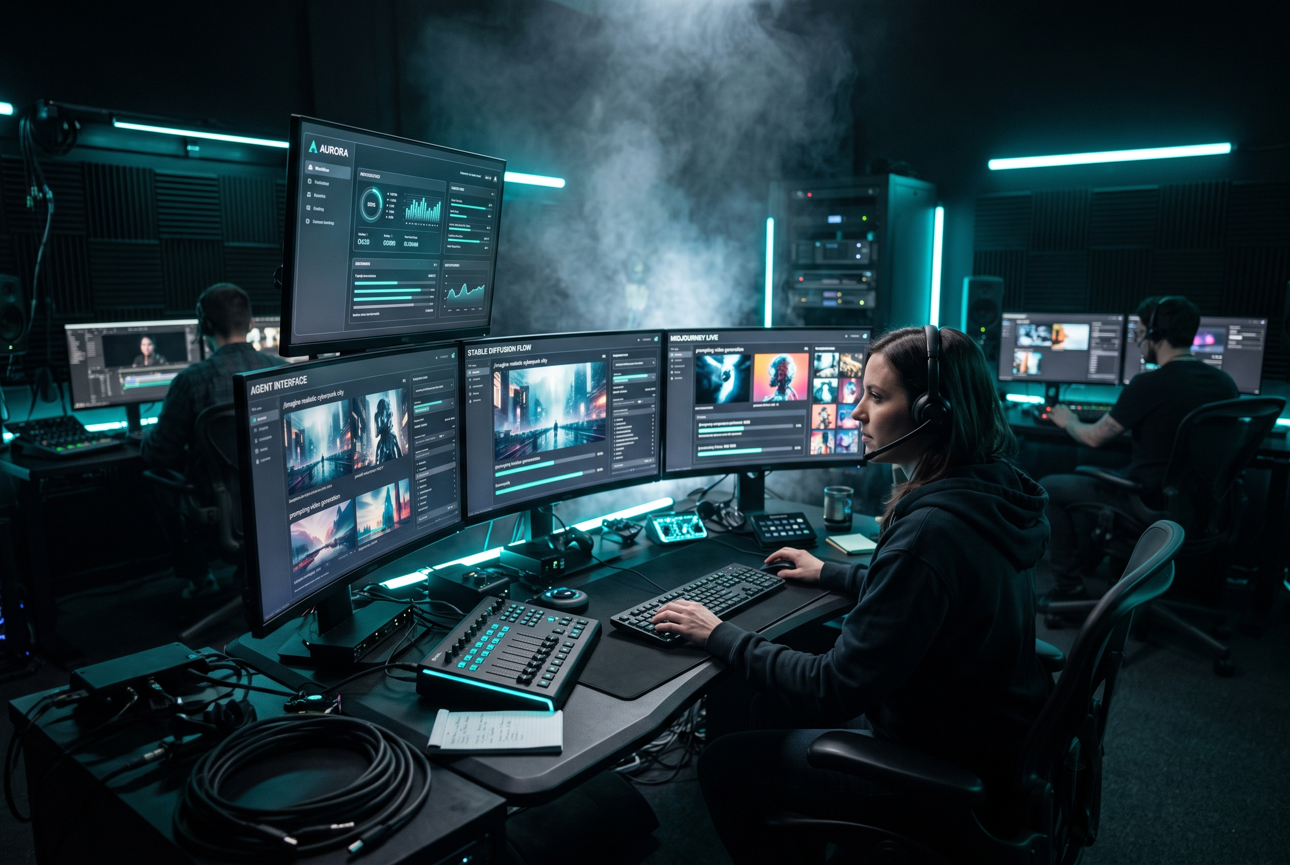 AI Media Generation – Kreatives KI-Studio